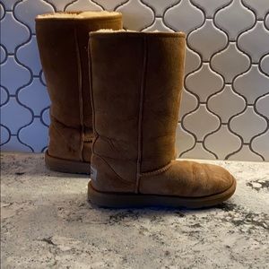 Chestnut high ugg boots